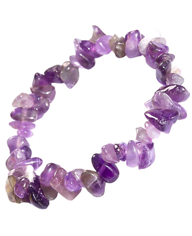 Améthyste bracelet baroque pierres naturelles Améthyste bracelet baroque pierres naturelles