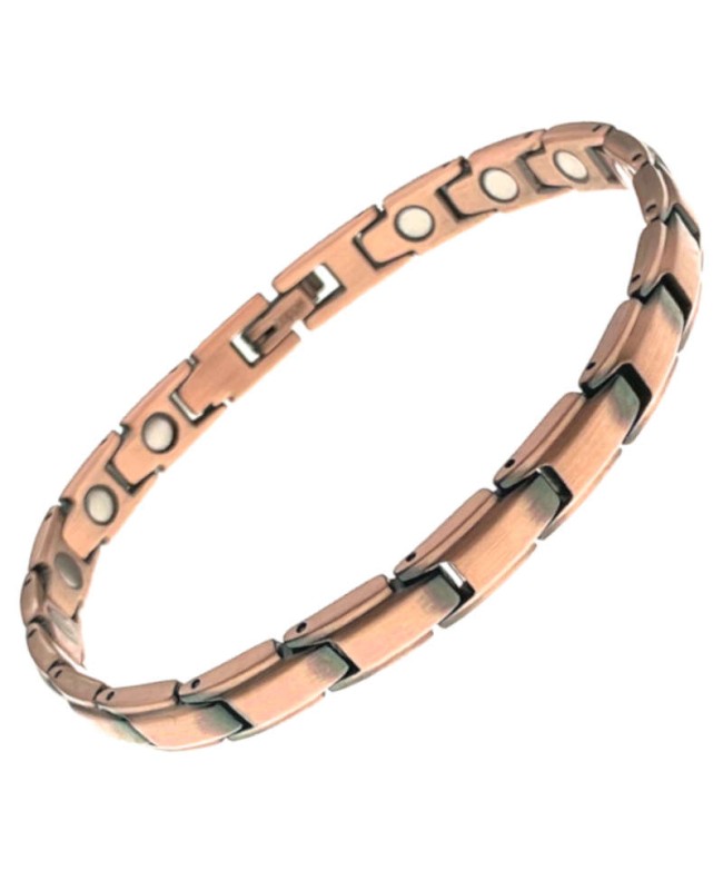 Bracelet anti douleur en cuivre avec aimants - Aulne Bracelet anti douleur en cuivre avec aimants - Aulne