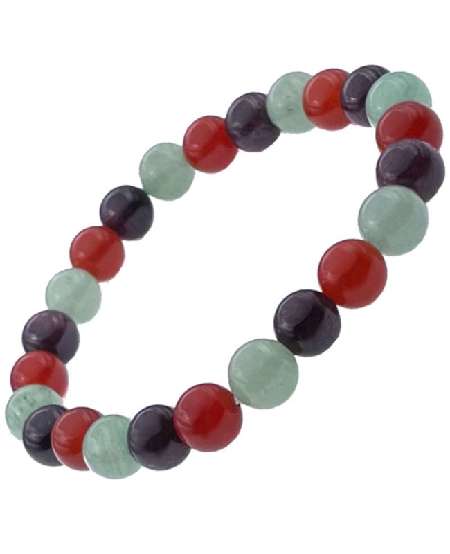 Bracelet porte-bonheur en pierre naturelles 8 mm Bracelet porte-bonheur en pierre naturelles 8 mm