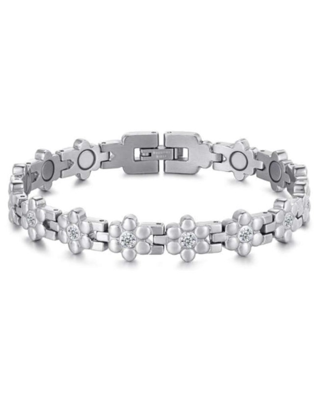 Bracelet magnétique fleur pour femme - Laelia Bracelet magnétique fleur pour femme - Laelia