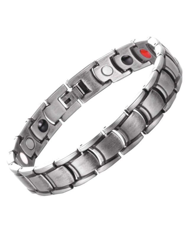 Bracelet magnétique acier - Erable Bracelet magnétique acier - Erable