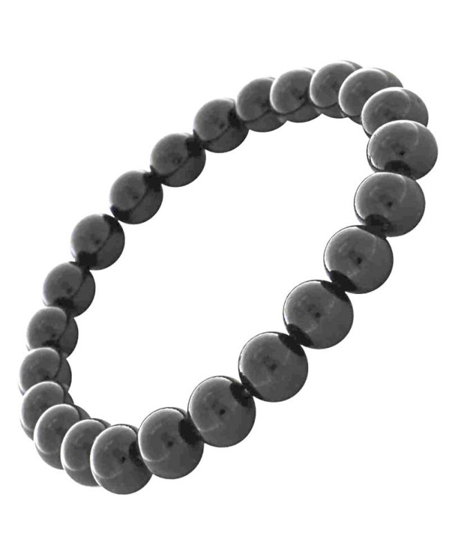 Tourmaline noire bracelet en perles naturelles 8 mm Tourmaline noire bracelet en perles naturelles 8 mm