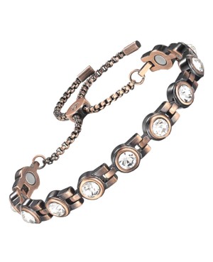 Bracelet en cuivre magnétique femme - Aquatica