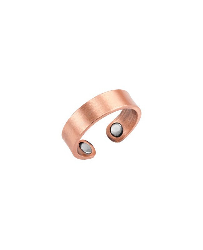 Bague magnétique en cuivre lisse Bague magnétique en cuivre lisse
