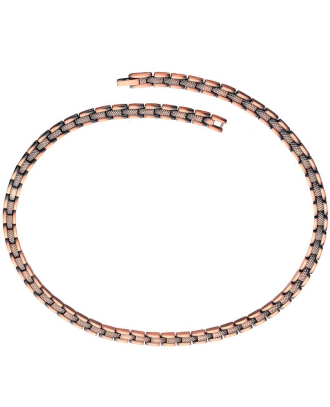 Collier magnétique antidouleur en cuivre massif Collier magnétique antidouleur en cuivre massif