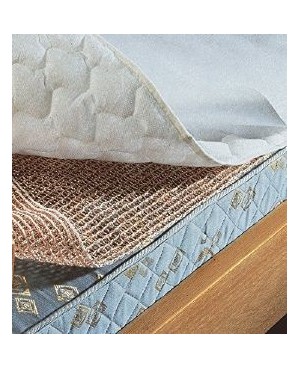 Drap de cuivre avec bienfaits naturels des draps en cuivre - Natte 140 x 190 cm