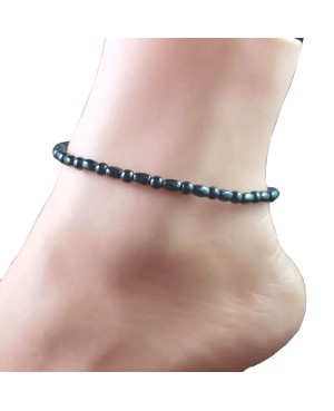 Hématite magnétique : Bracelet de cheville chic et bienfaits
