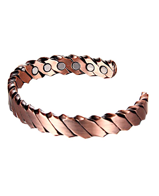 Bracelet magnétique en cuivre tressé - Chakana Bracelet magnétique en cuivre tressé - Chakana