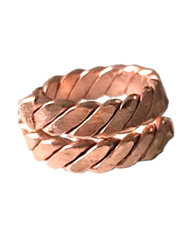 Bague artisanale en cuivre massif - Althéa Bague artisanale en cuivre massif - Althéa