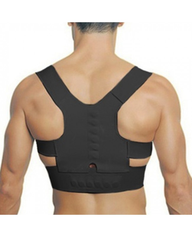 Soutien dorsal magnétique avec 12 aimants pour homme Soutien dorsal magnétique avec 12 aimants pour homme