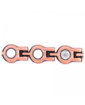 Bracelet en cuivre magnétique style Mauresque - Alisma
