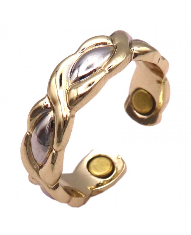 Bague magnétique avec vertus apaisantes, harmonisantes et antidouleurs Bague magnétique avec vertus apaisantes, harmonisantes et antidouleurs