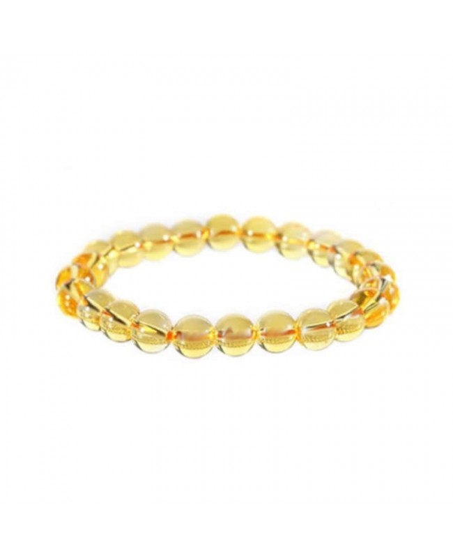 Citrine bracelet en perles naturelles 8 mm Citrine bracelet en perles naturelles 8 mm