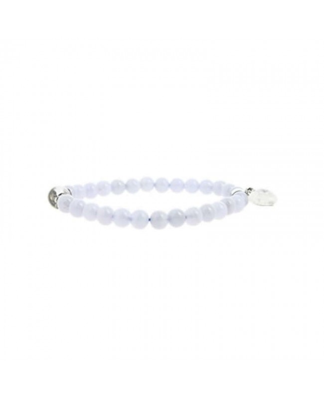 Calcédoine bracelet en pierres naturelles 6 mm Calcédoine bracelet en pierres naturelles 6 mm