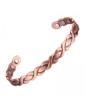 Bracelet ouvert en cuivre magnétique - anti-inflammatoires