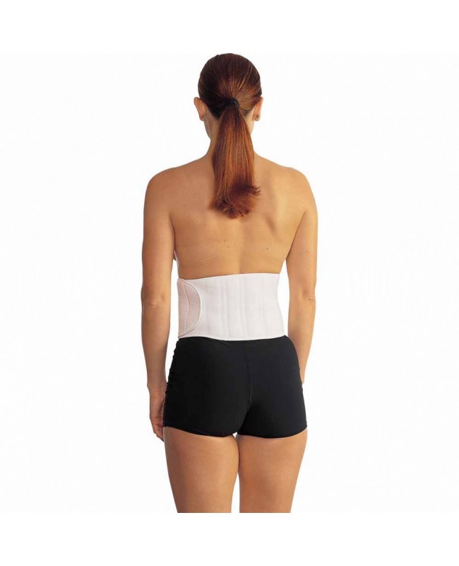 Ceinture lombaire magnétique avec 50 aimants Néodyme blanche pour femme Ceinture lombaire magnétique avec 50 aimants Néodyme blanche pour femme